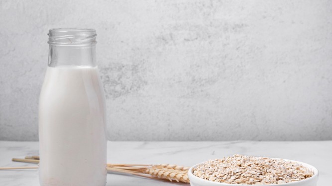 Image of Homemade oat milk