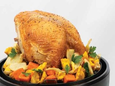 Image of Roasted Turkey Breast with Fall Harvest Vegetables