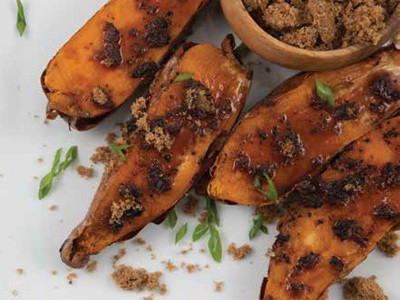 Image of Roasted Yams with Brown Sugar