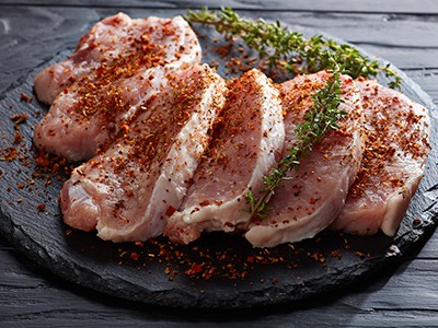 Image of Chili Spice-Rubbed Pork Chops