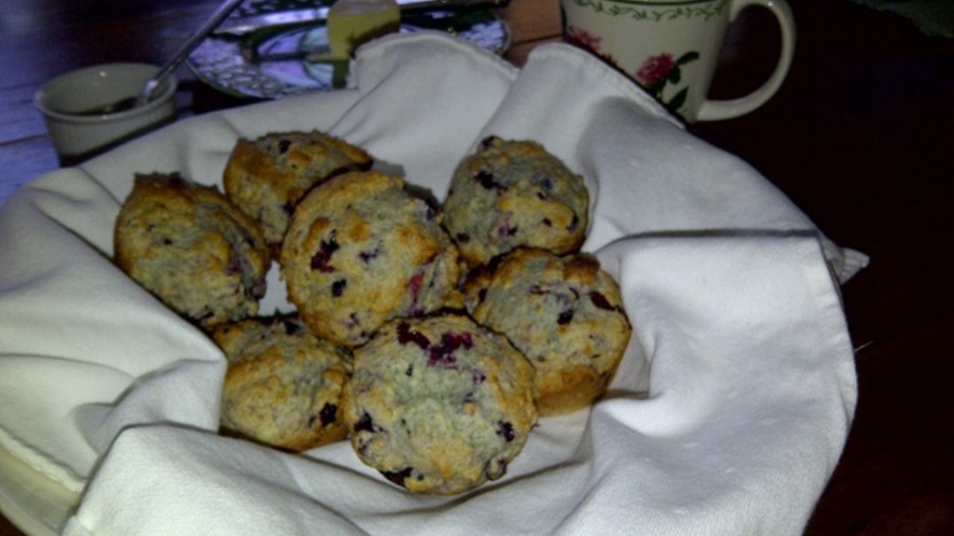 Image of The Currant Farm’s Black Currant Muffins
