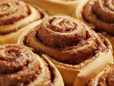 Image of Air Fried Bourbon Bacon Cinnamon Rolls