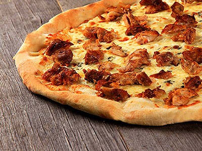 Image of Sausage and Fontina Cheese Pizza