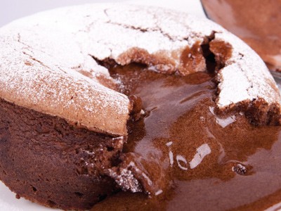 Image of Peanut Butter Chocolate Lava Cakes