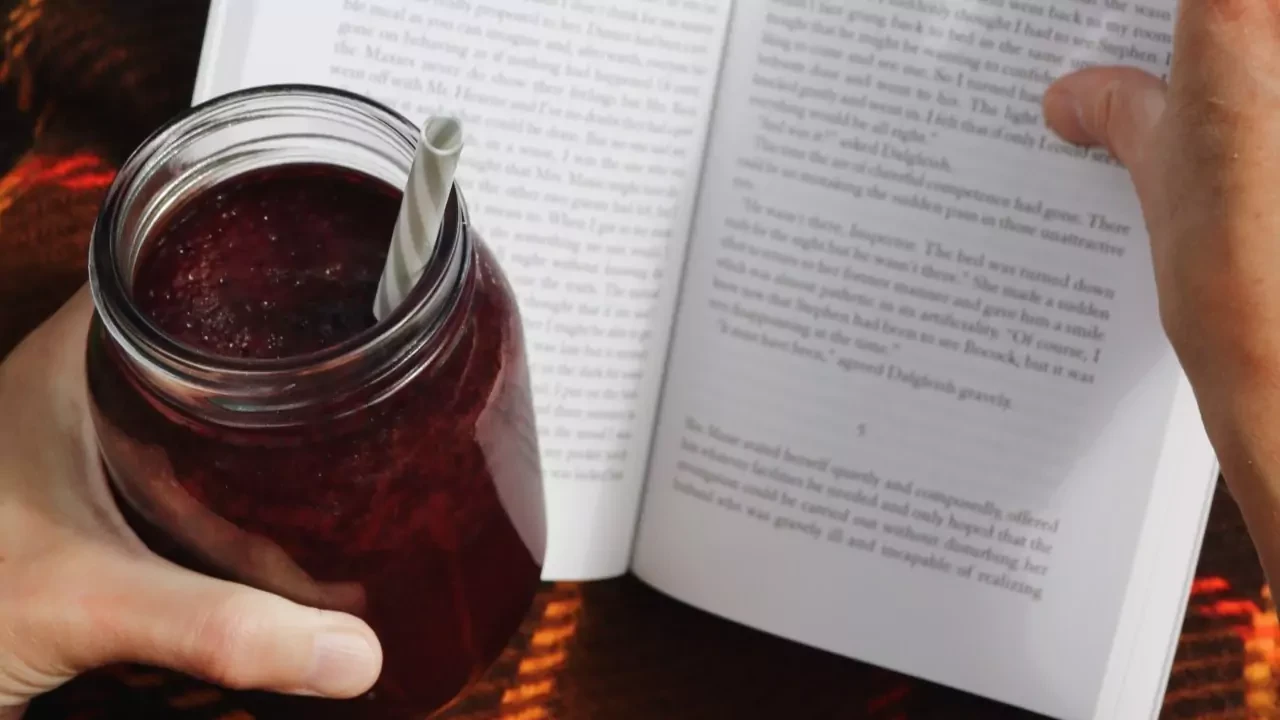 Image of Wild blueberry breeze smoothie