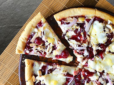 Image of Brie Cranberry Chicken Pizza