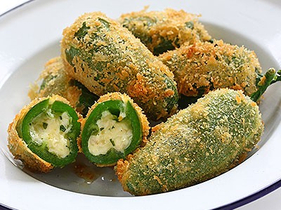 Image of Jalapeños and Sweet Pepper Poppers