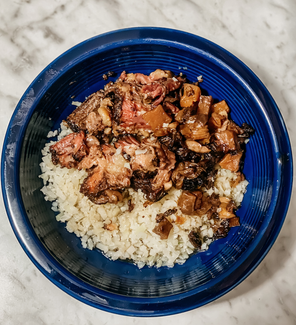Slow Cooker Braised Beef Oxtail