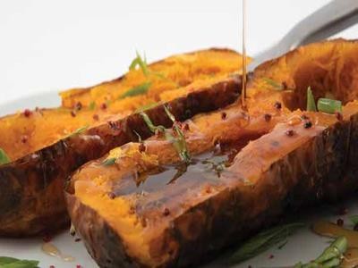 Image of Roasted Butternut Squash with Pure Maple Syrup