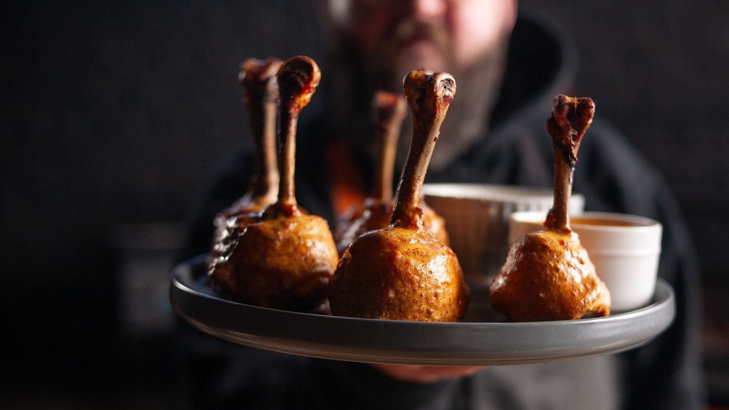 Image of Buffalo Chicken Lolipops