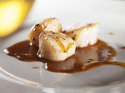 Image of Honey Sriracha Scallops