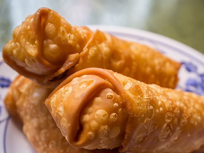 Image of Air-Fried Shrimp Egg Rolls