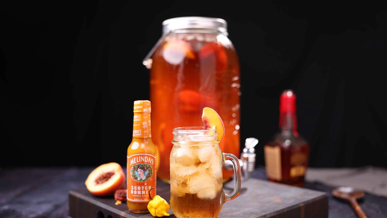 Image of Scotch Bonnet Bourbon Peach Tea