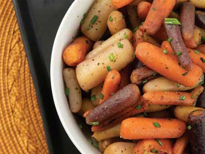 Image of Roasted Baby Carrots  with Farm Butter & Fresh Chives