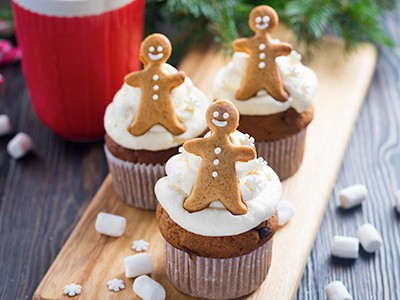 Image of Gingerbread Cupcakes