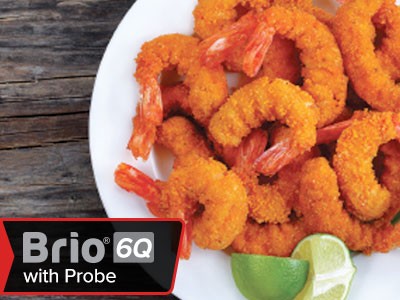 Image of Air-Fried Shrimp with Cocktail Sauce
