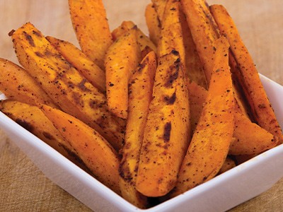 Image of Sweet Potatoes Fries with Pepper Honey