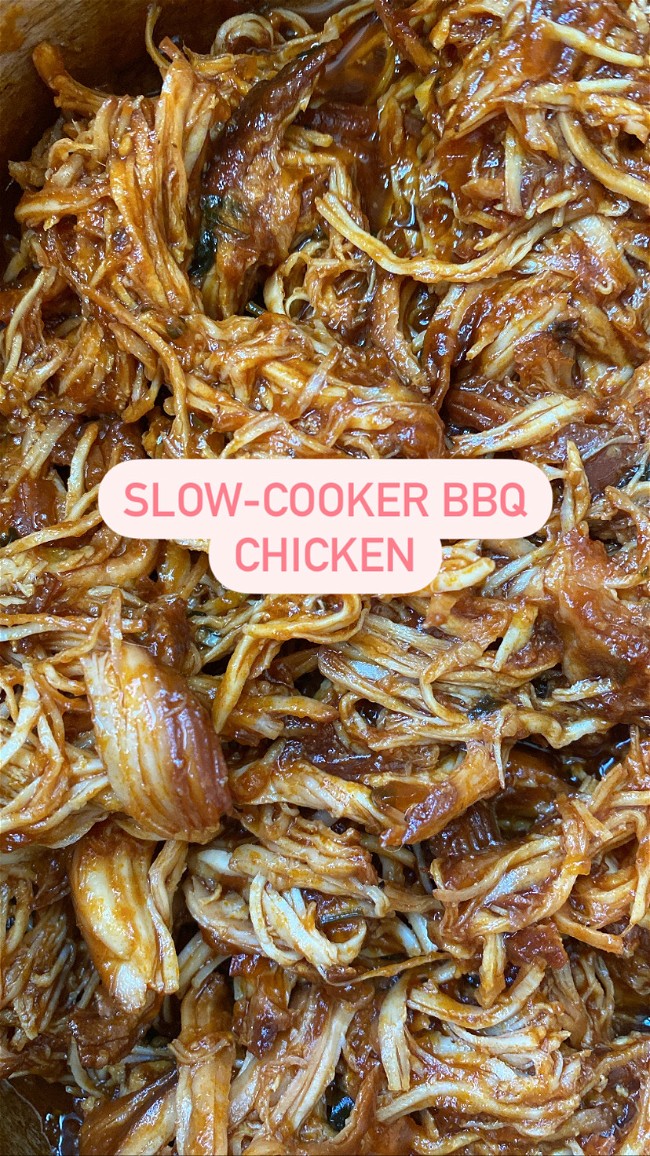 Image of Slow-Cooker Shredded BBQ Chicken