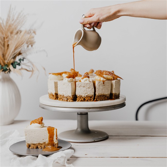 Image of Brandy Snap Cheesecake