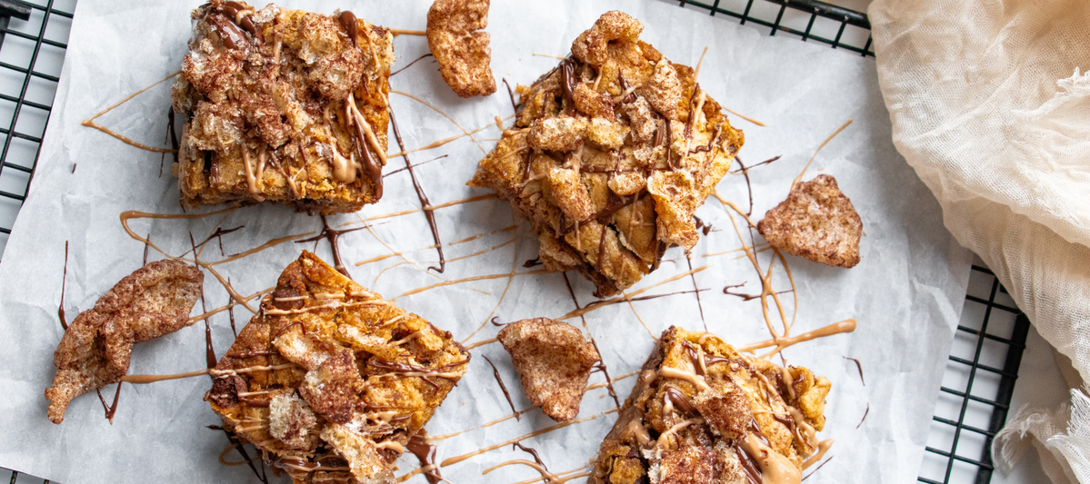 Hogs Heaven Chocolate Caramel Pork Rind Cookie Bars 