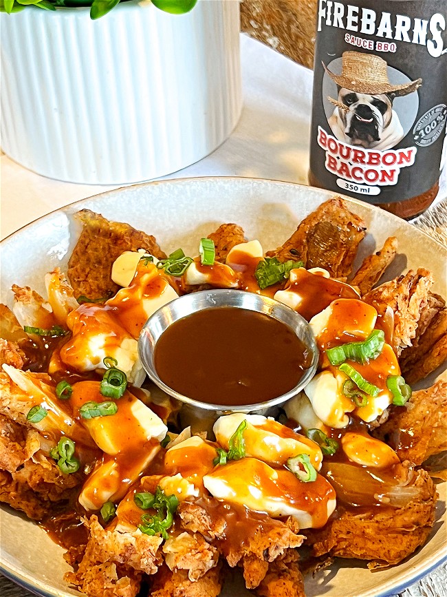 Image of Poutine Blooming Onion