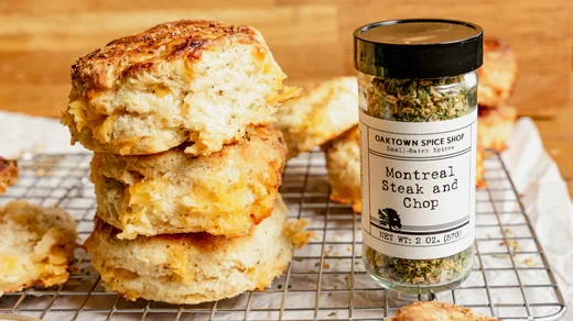 Image of Cheddar Biscuits with Montreal Steak & Chop Seasoning
