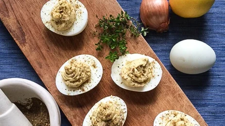Image of Deviled Eggs with Za'atar