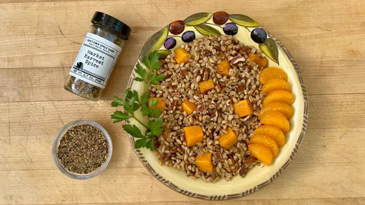 Image of Farro with Butternut Squash, Pecans & Market Harvest Spice