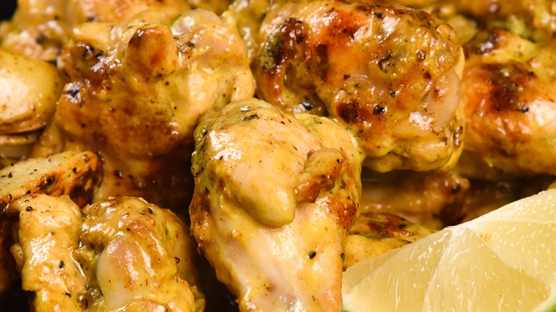 Grilled Lemon Pepper Chicken Wings by Turbo E