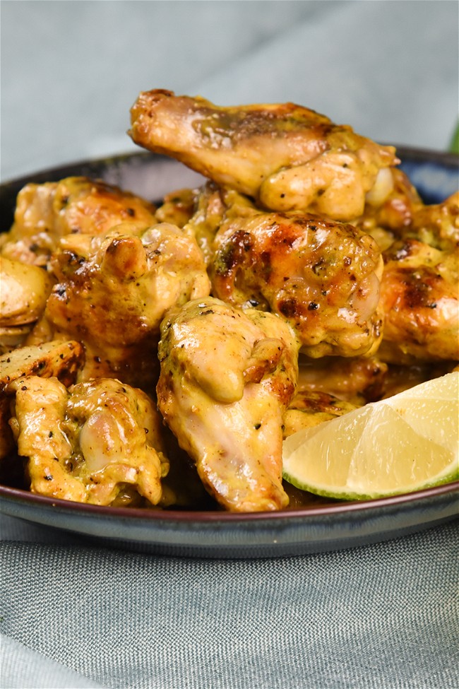 Image of Grilled Lemon Pepper Chicken Wings