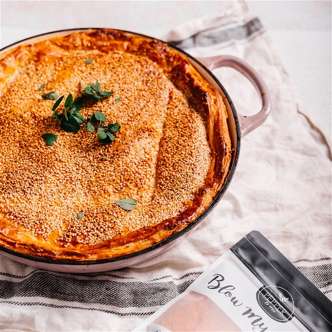 Image of BBQ Bacon Cheeseburger Pie