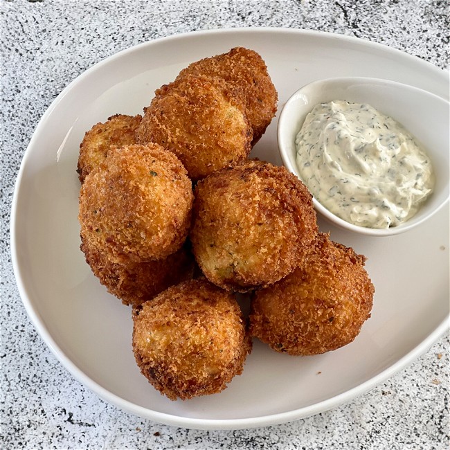 Image of Cheese and Bacon Potato Bombs