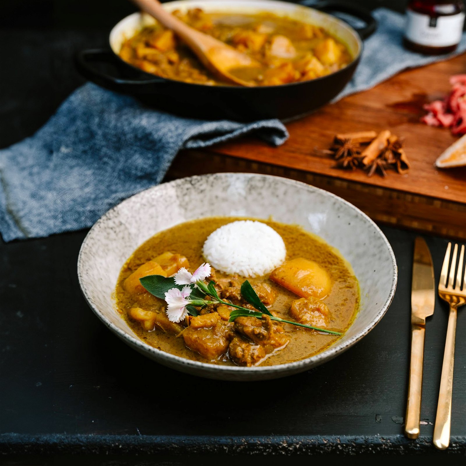 Malaysian sale chicken curry