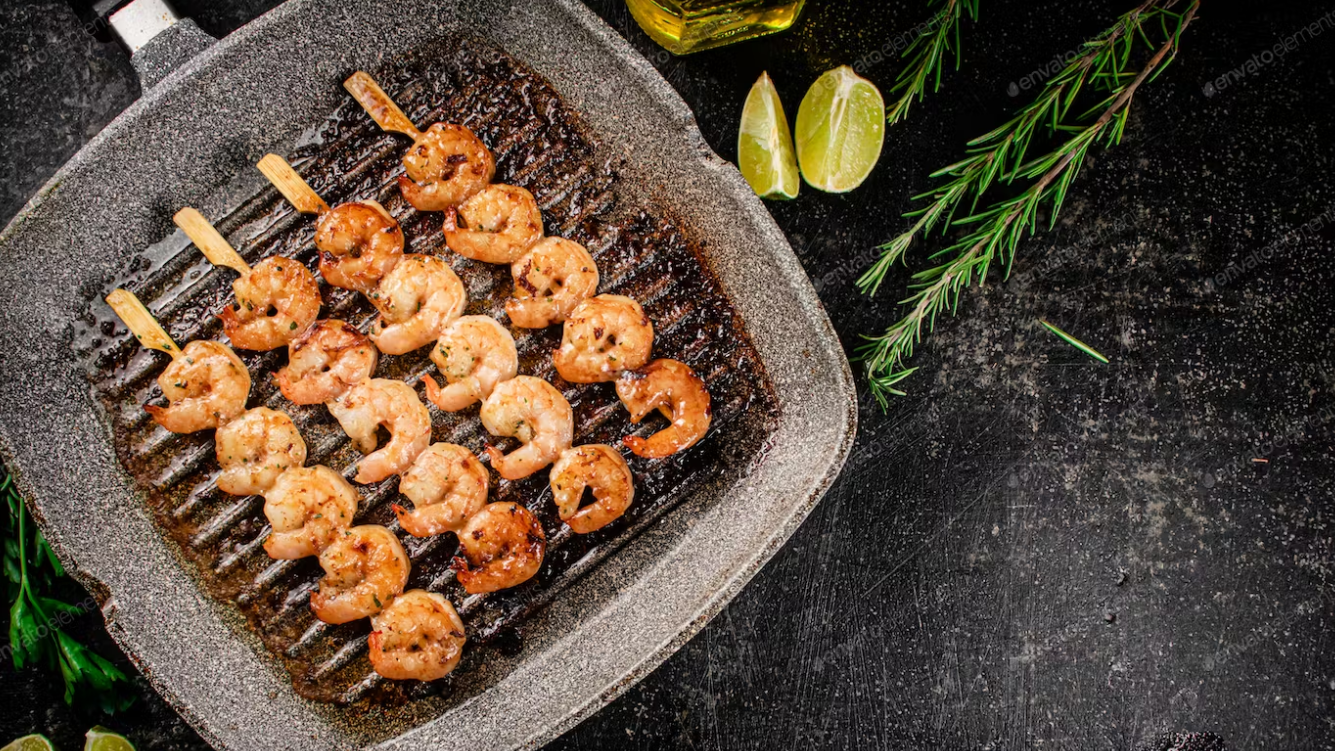 Image of Jamaican Jerk Shrimp Skewers