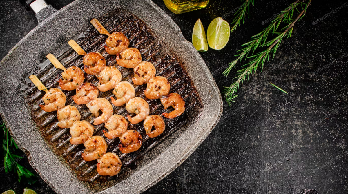 Jamaican Jerk Shrimp Skewers