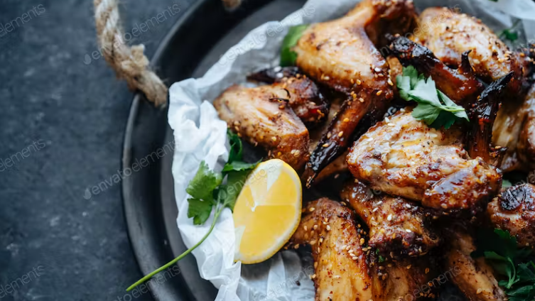 Image of Lemon Pepper Chicken Wings