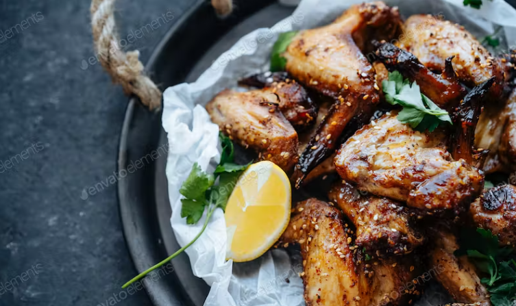 Lemon Pepper Chicken Wings
