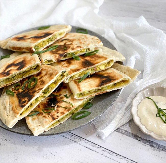 Image of Stuffed Flatbreads