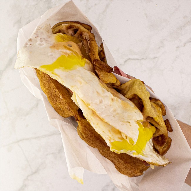 Image of Waffle Breakfast Sandwich