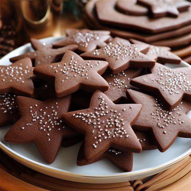 Image of European Chocolate Butter Cookies