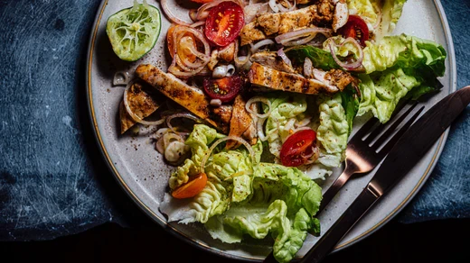 Image of Grilled Spiced Chicken Salad with Amchur
