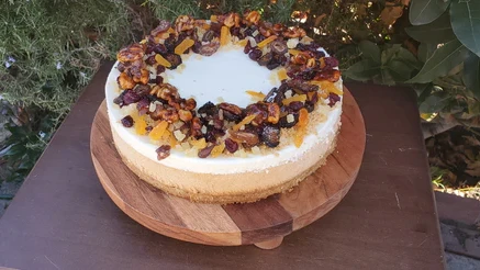 Image of Holiday Spice Baked Cheesecake