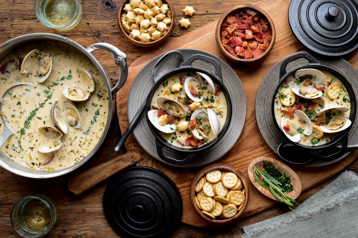 Easy New England Clam Chowder