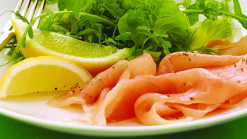 Image of Smoked Salmon with Herbs 