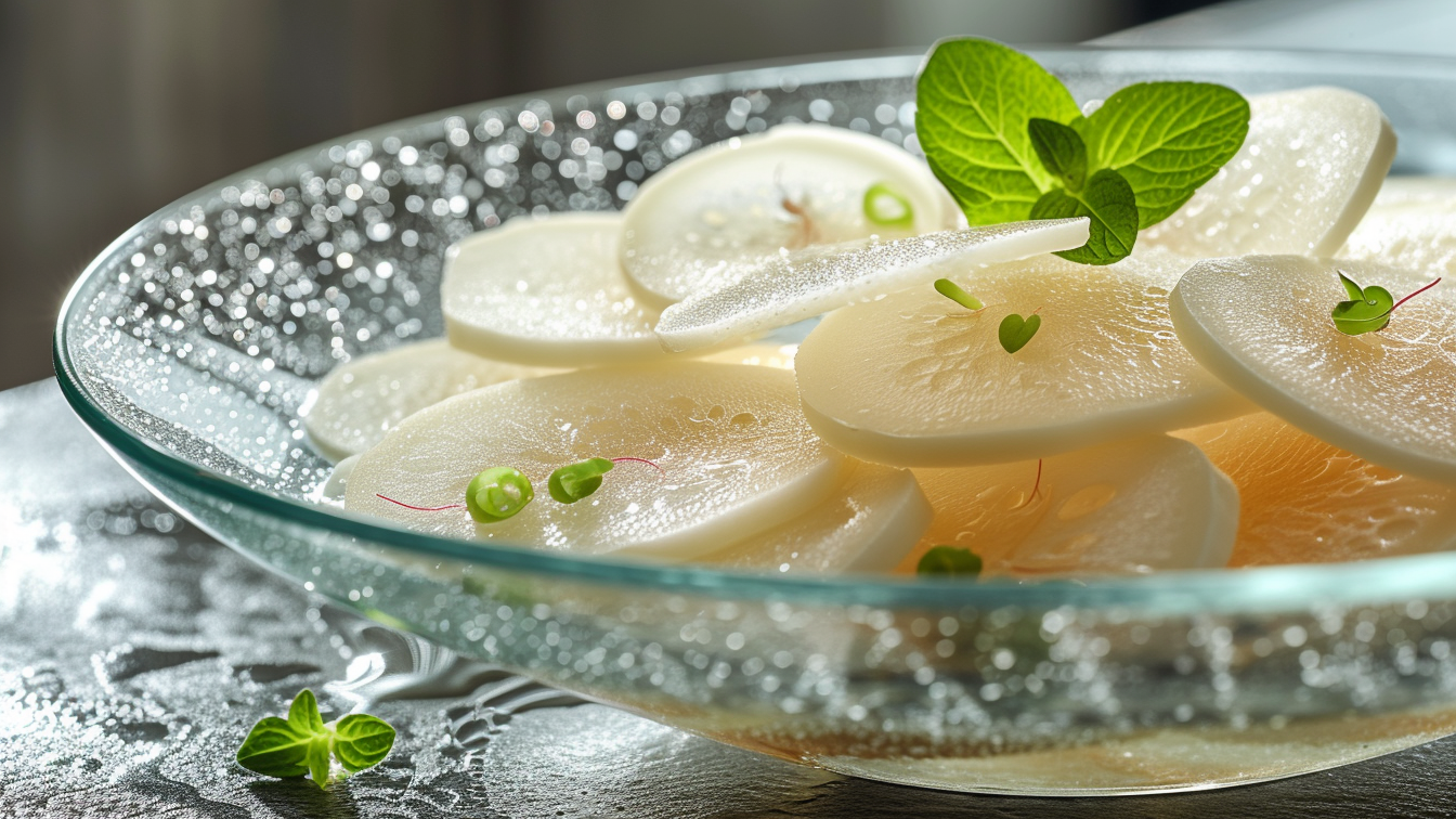 Eingelegter Daikon Delikatesse japanischen Küche