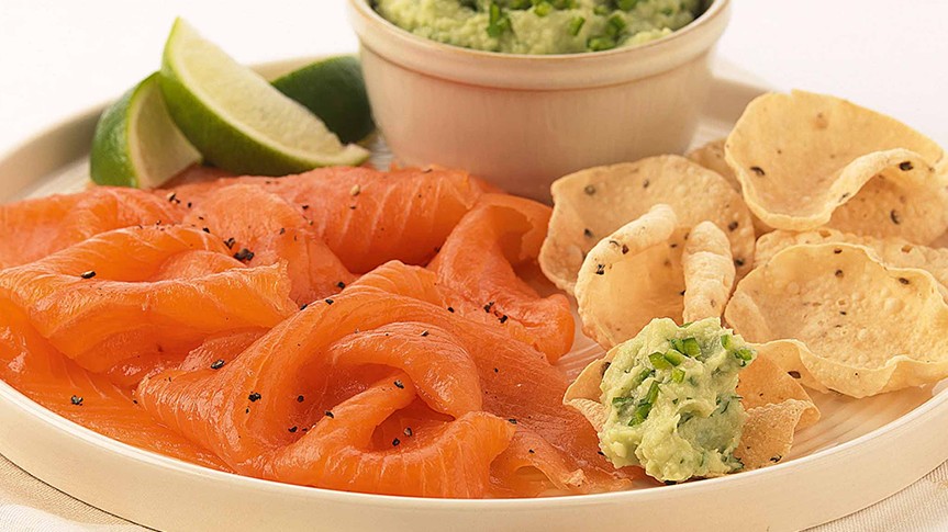 Image of Smoked Salmon and Avocado Mousse