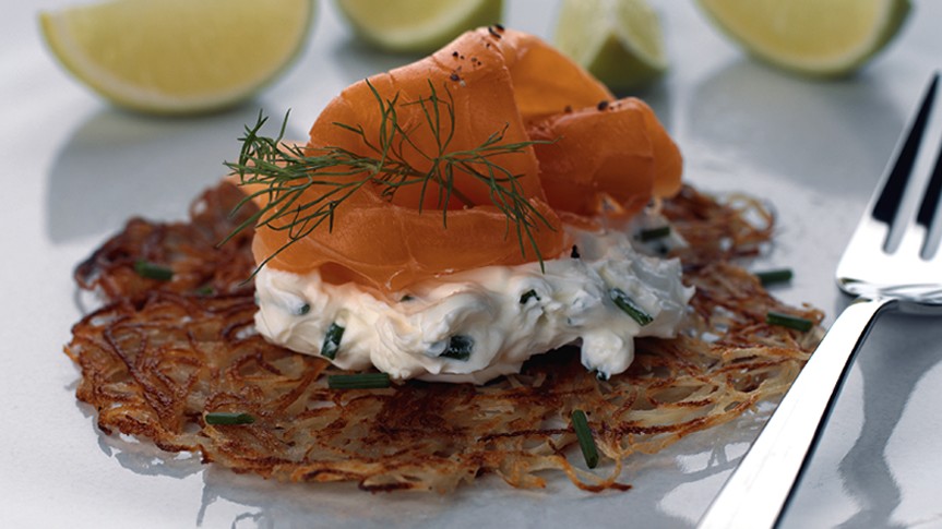 Image of Smoked Salmon Rosti