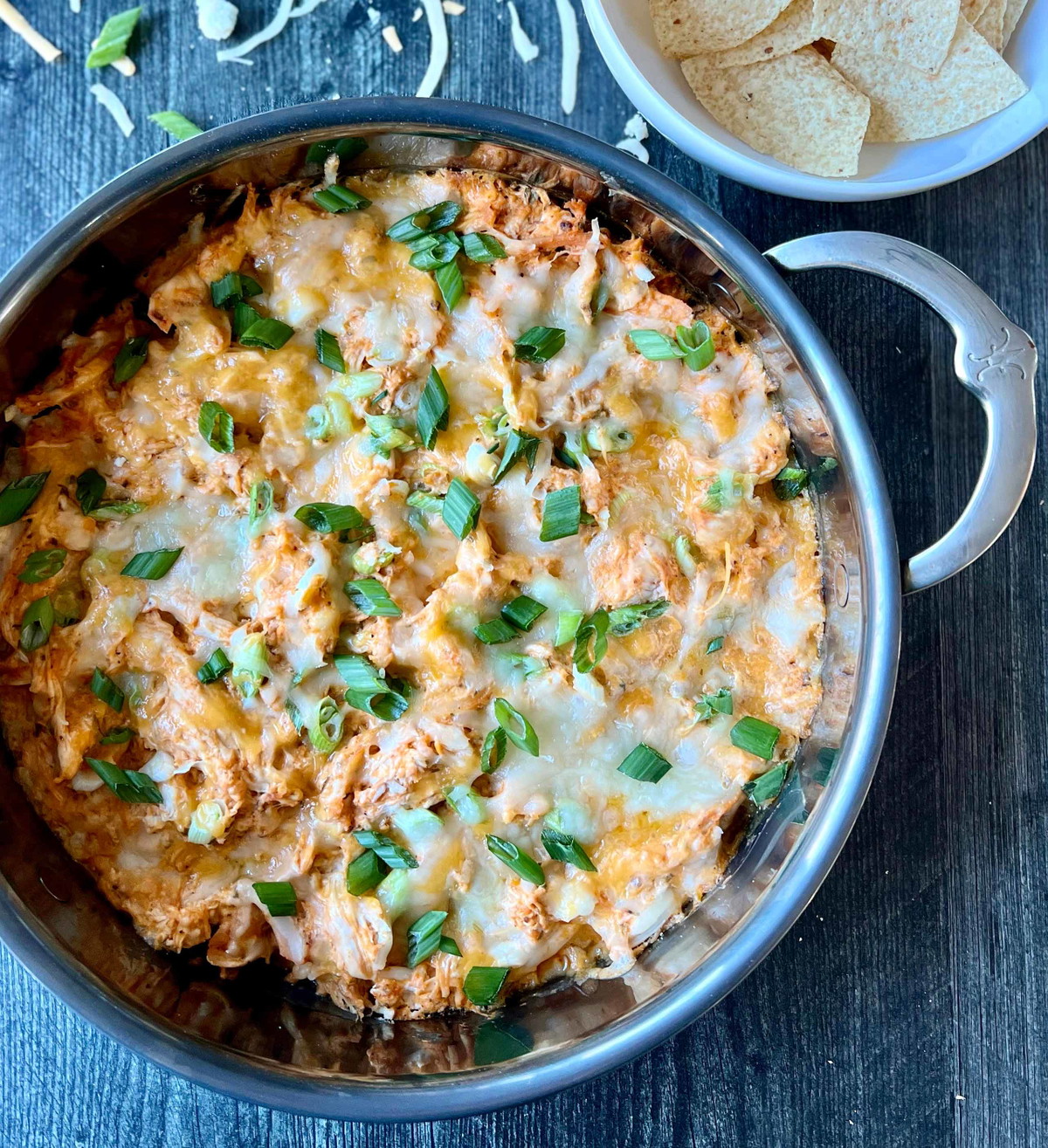 Smoked Buffalo Chicken Dip