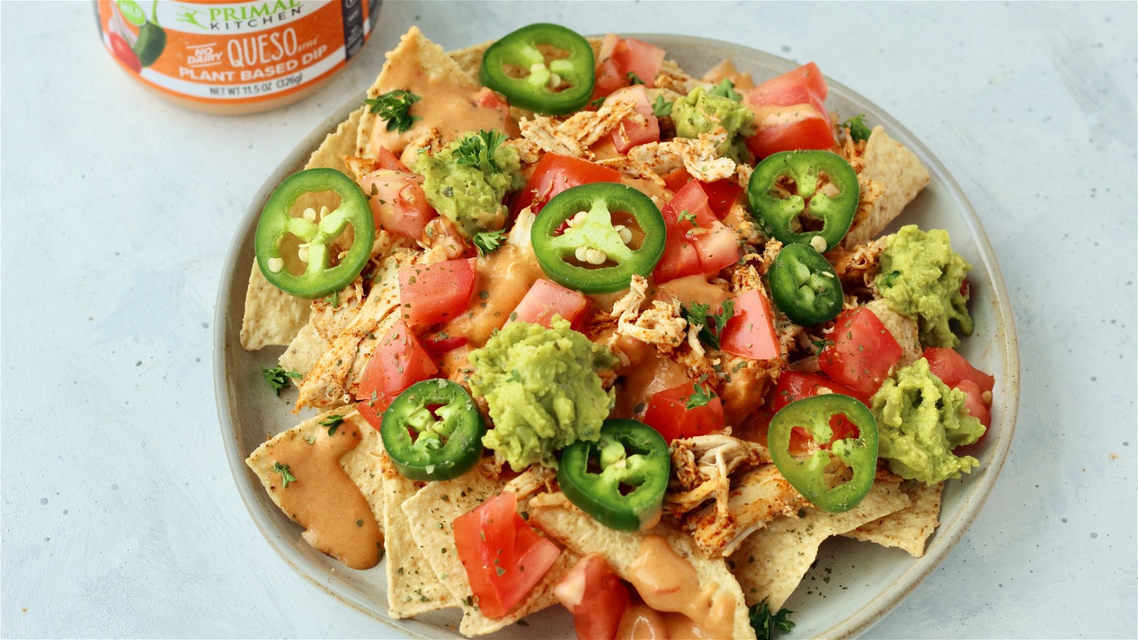 Image of Shredded Chicken Nachos