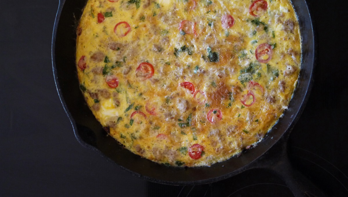 Turkey Sausage Frittata